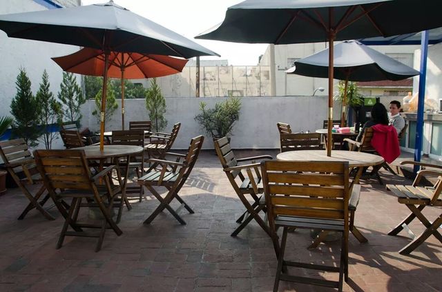 sala de reuniones exterior